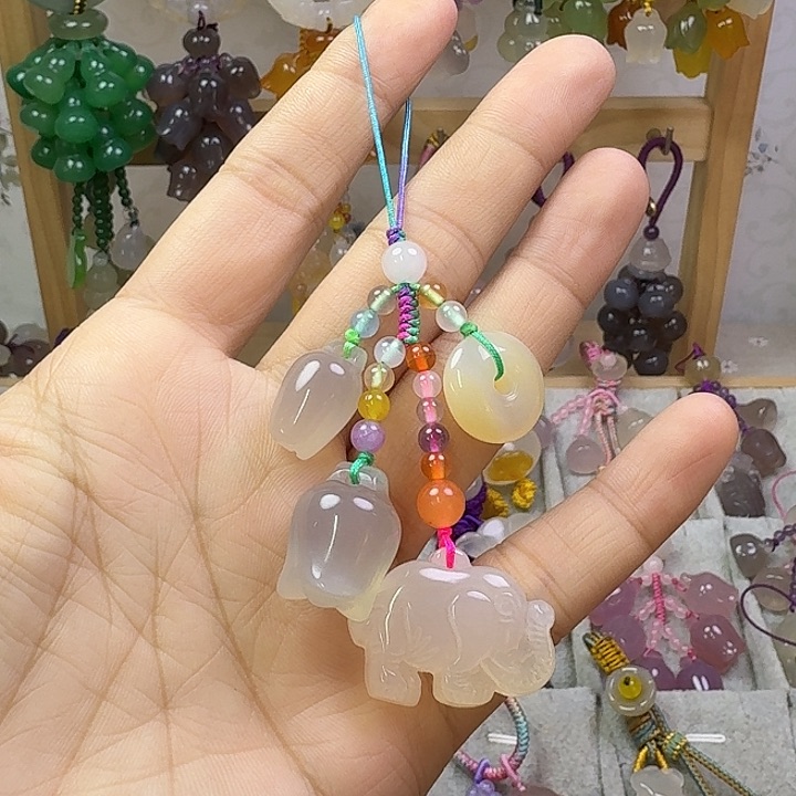 手机挂件福利款小福象