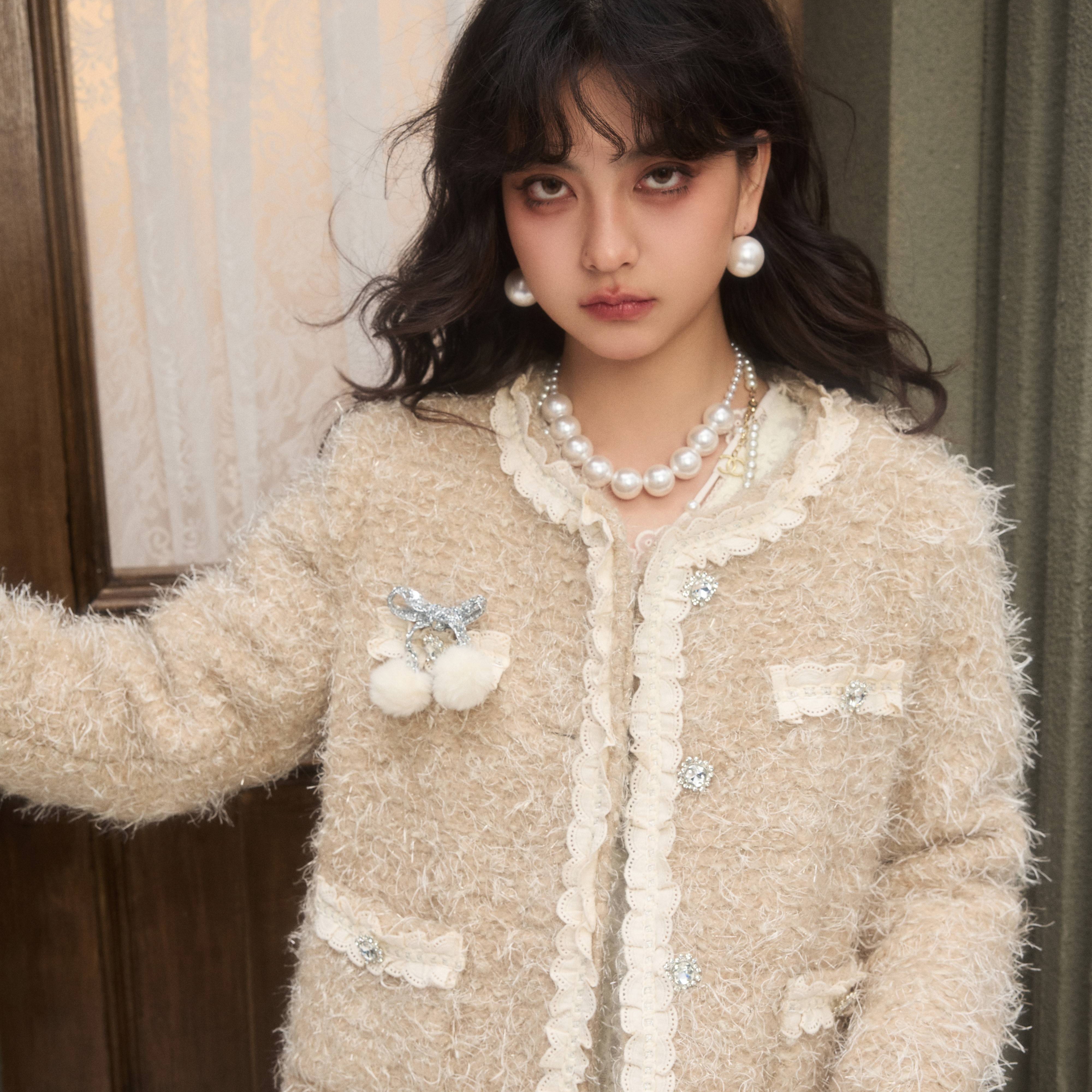 【美娇粉丝专属】Cloud season蝴蝶结外套 CWT23716