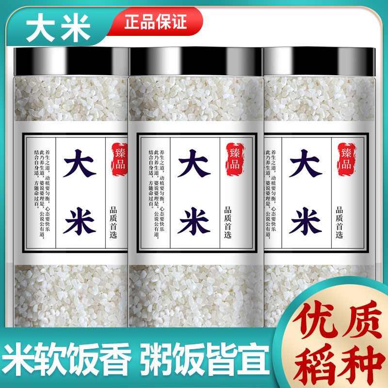 大米高品质新米长粒香大米香米现货速发当季新货大米罐装