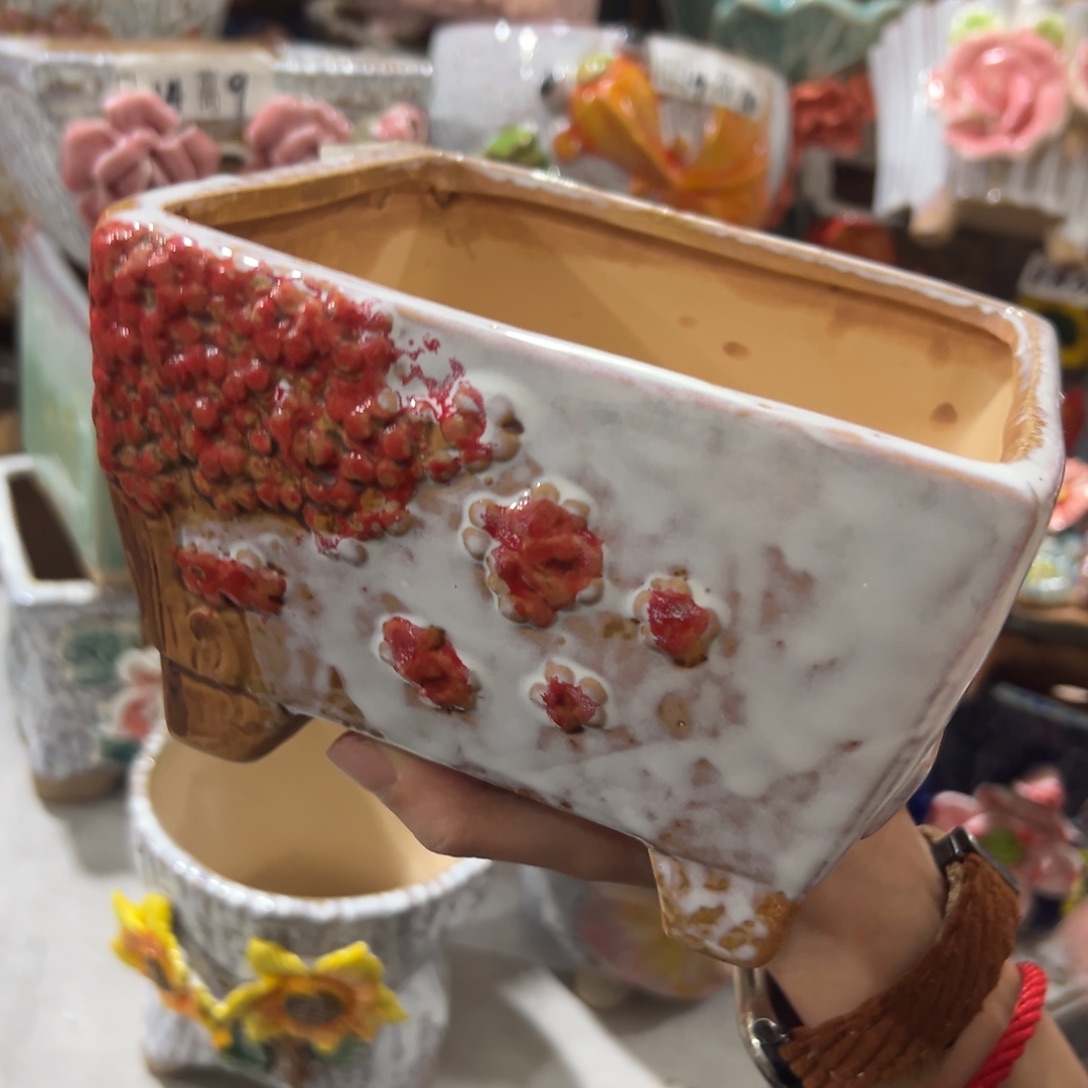 花盆，拍满20发货，退款拉黑