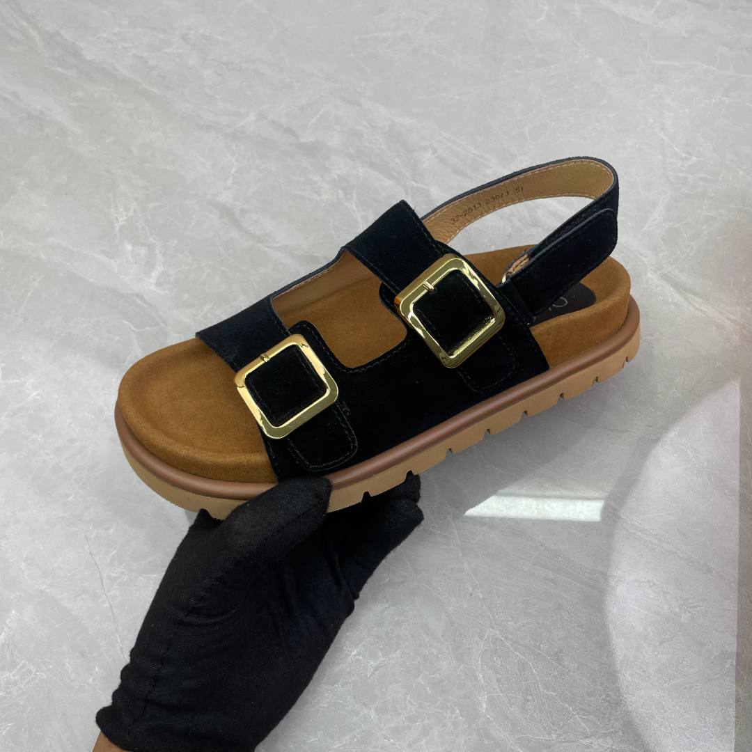 凉鞋女 (牛皮) 32-2813(孤品)f区35码