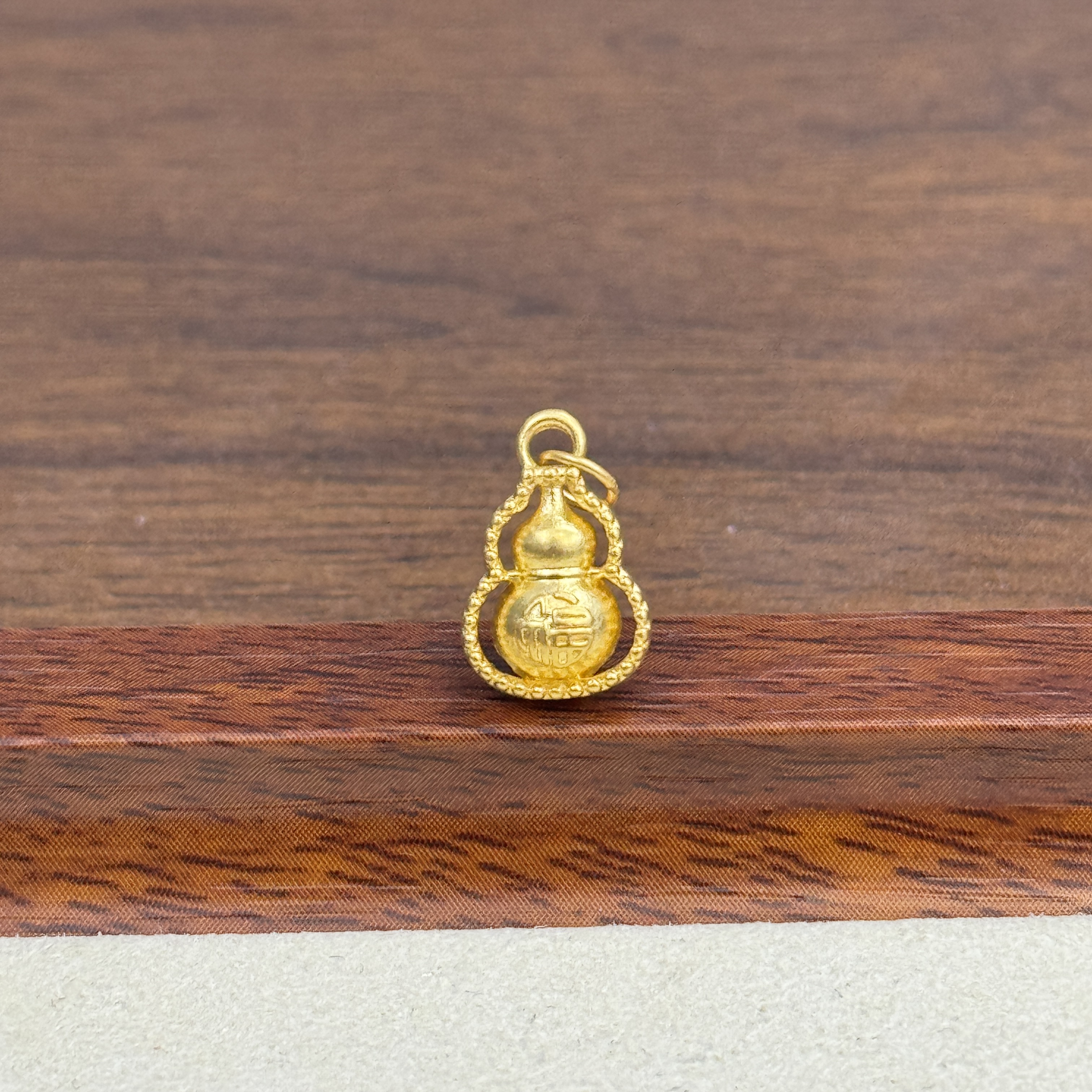 吴芳芳黄金足金999纳福葫芦提溜DP1289-0290