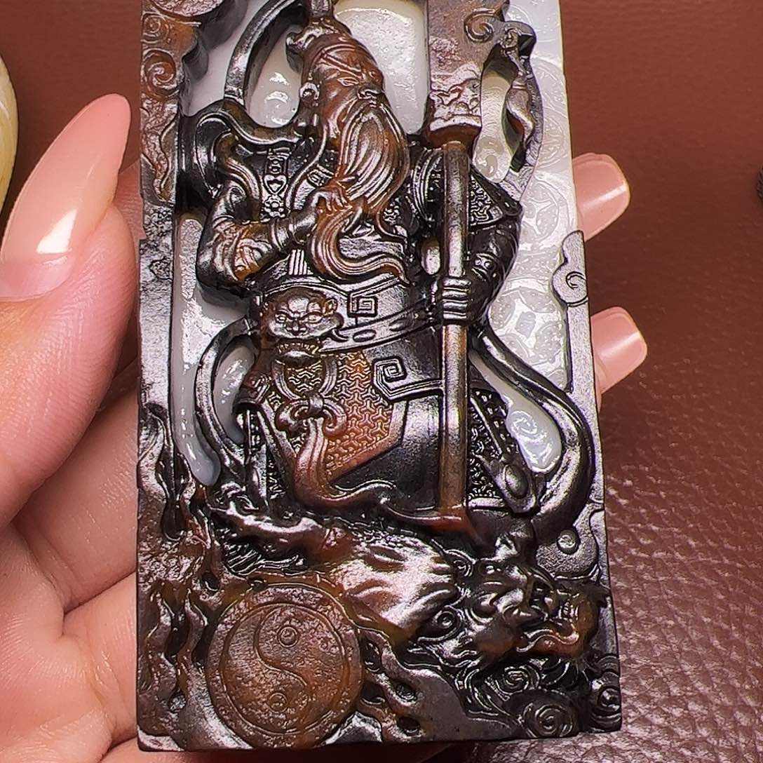 貌***河收藏品拍一发一关公