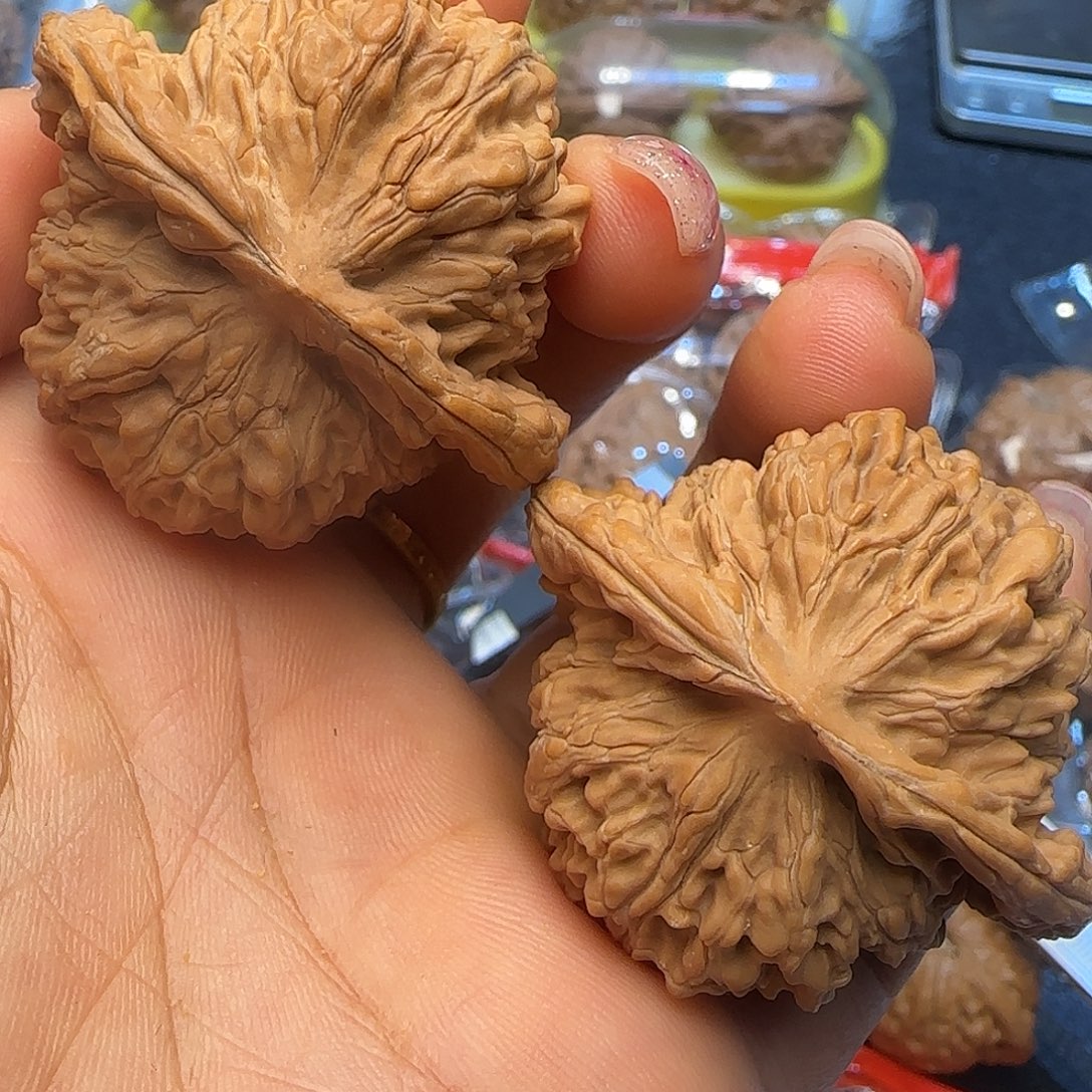 吊坠文玩核桃45➕经典款四座楼全