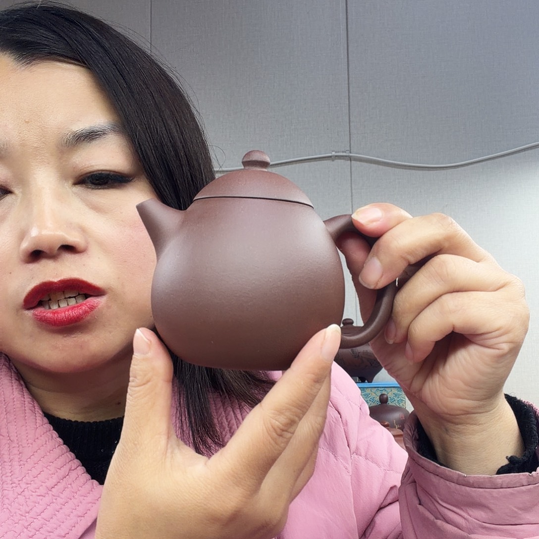 龙蛋壶230cc老紫紫泥