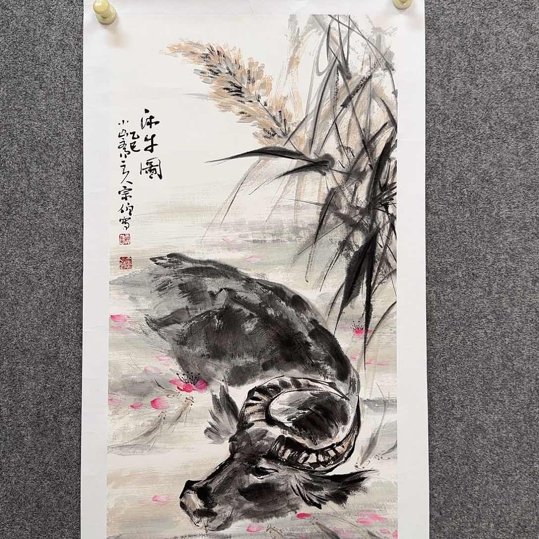 国画zz谢宗伯老师手绘作品