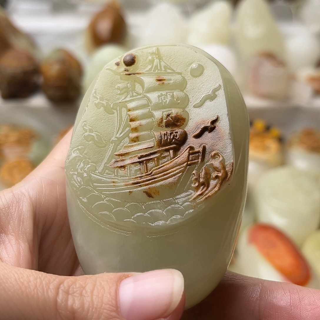 石材古青石不退换一帆风顺