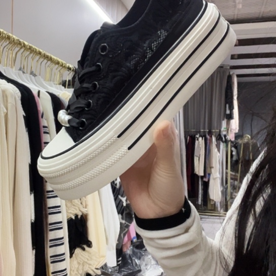 39码黑色厚底福利清版