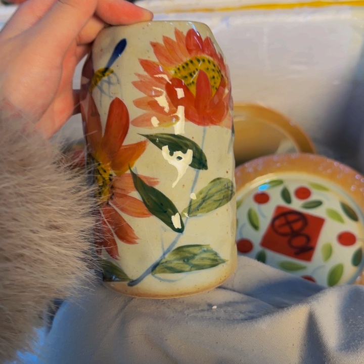 瓷片景德镇陶瓷手工手绘