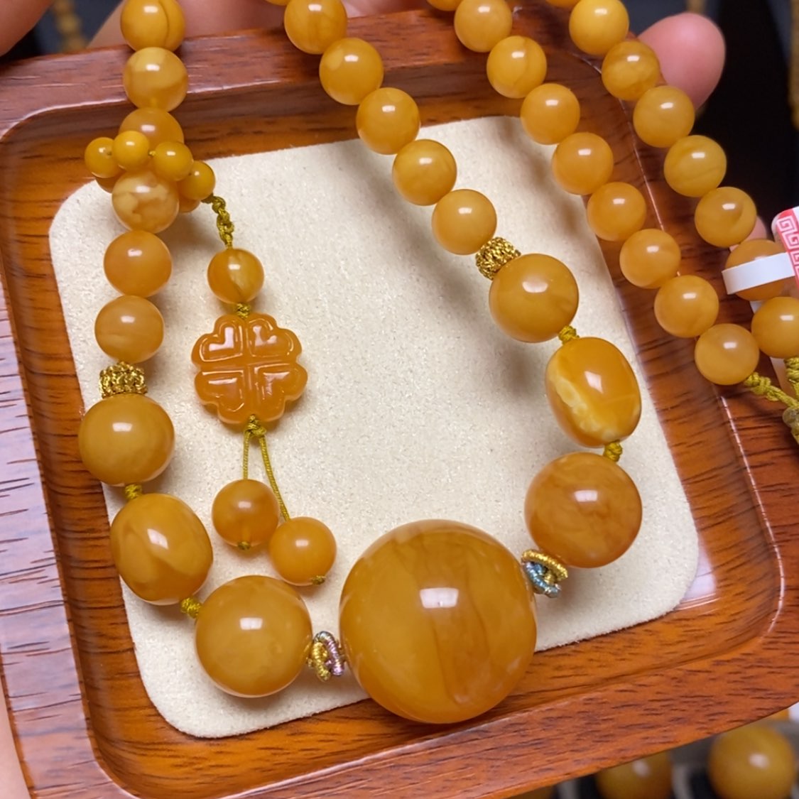 【闪购商品】蜜蜡颈饰未镶嵌项链