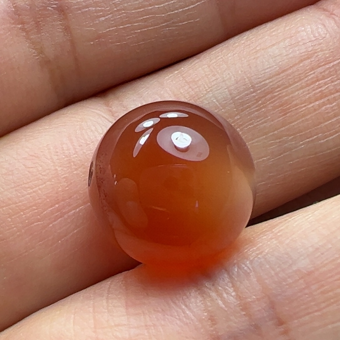 南红玛瑙未镶嵌珠子