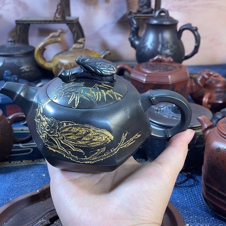 茶壶紫砂瑕疵紫砂茶具