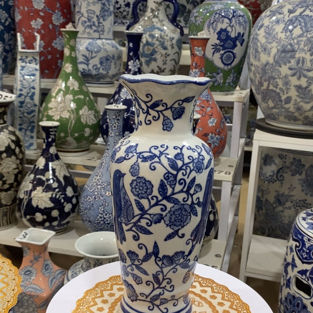 【闪购商品】摆件青花瓷花瓶福利一个