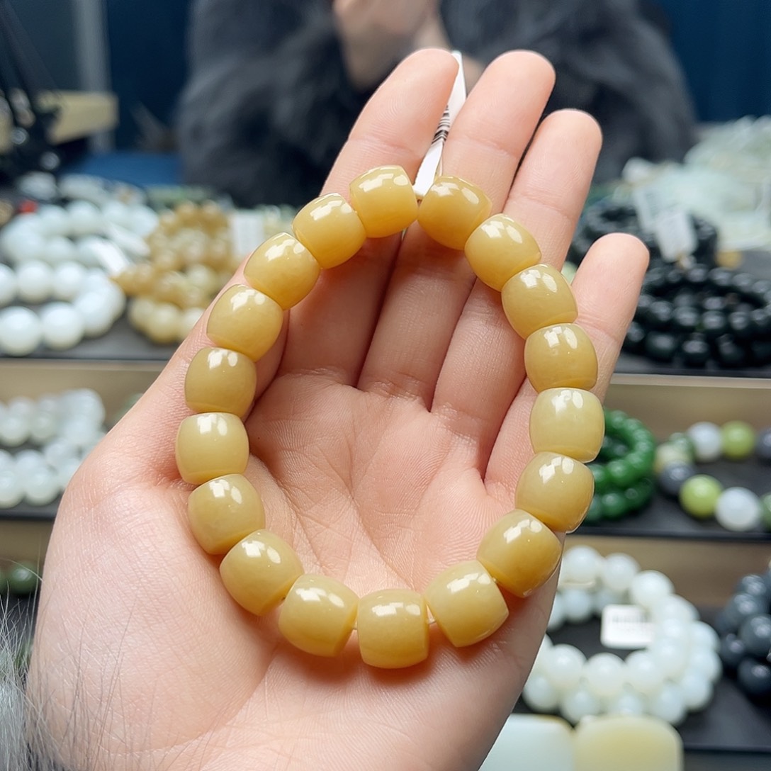 和田玉手链未镶嵌