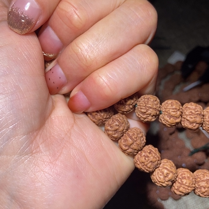 大叶紫檀（黑酸枝木类）杨**航手持