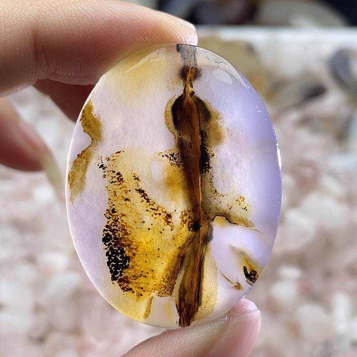 玛瑙/玉髓合金颈饰