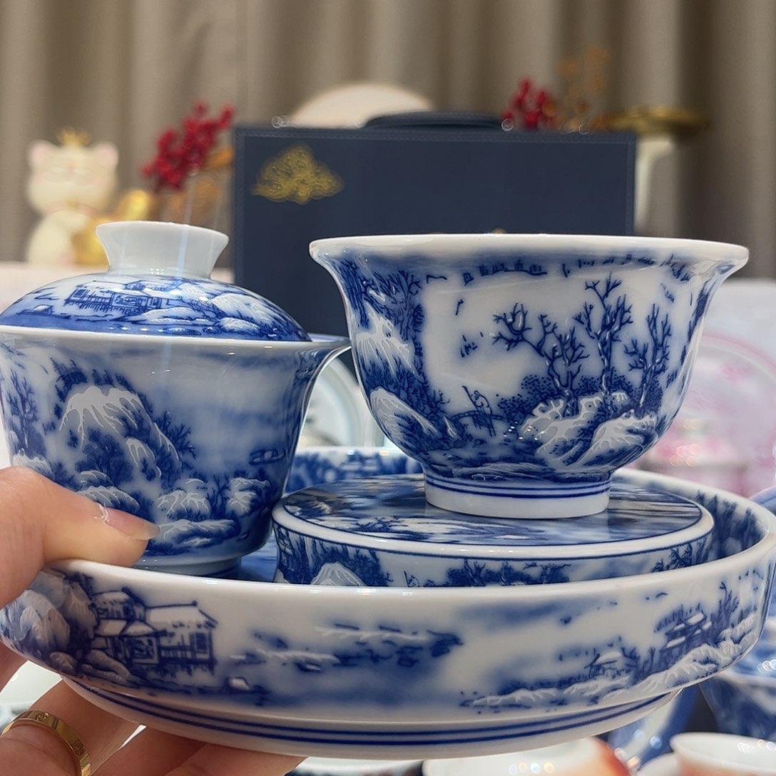 景德镇茶具套装5件套