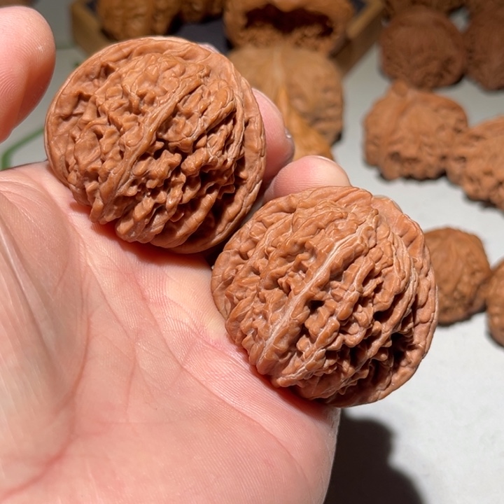 文玩核桃把件四座楼43