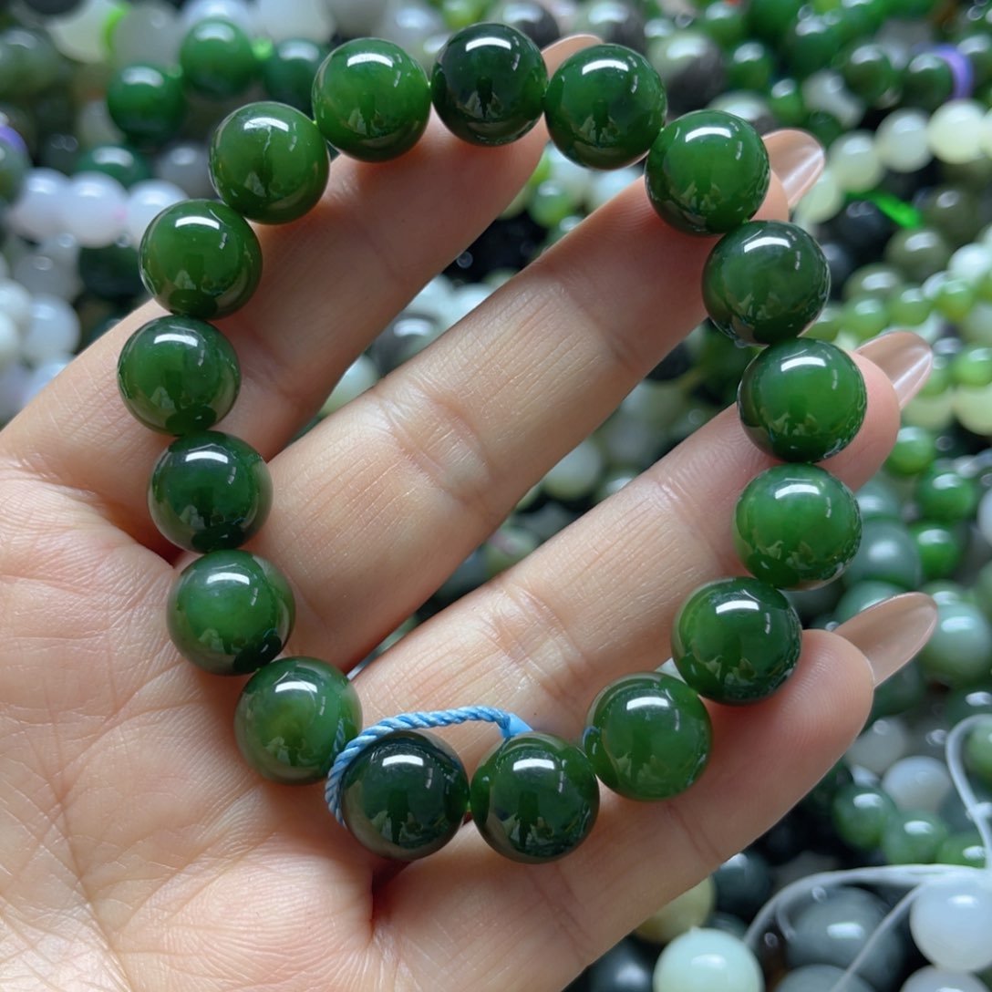 和田玉手链未镶嵌