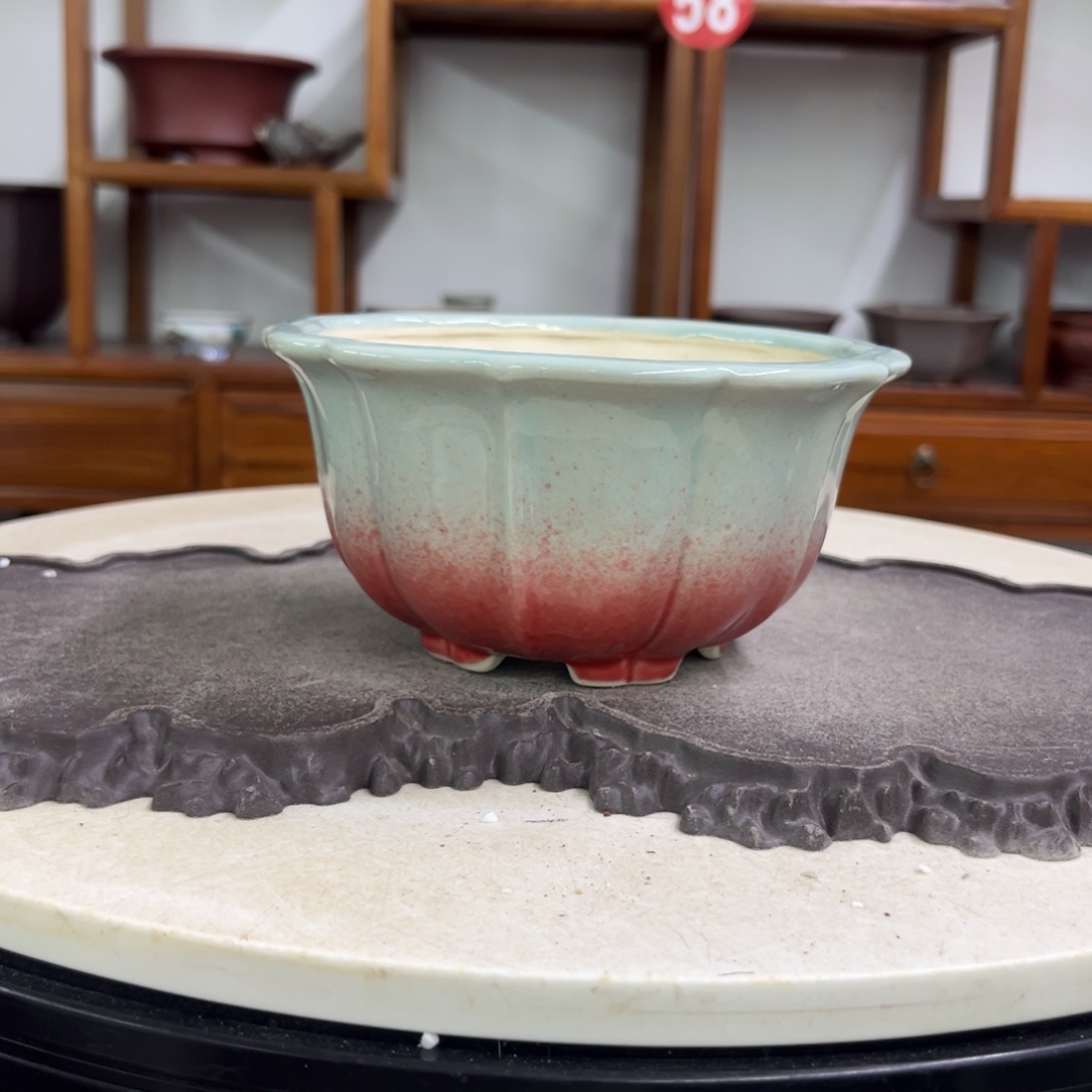 紫砂花盆瑕疵7.5-15。。。