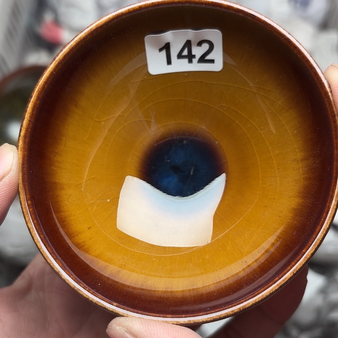 茶盏微瑕建盏主人杯一只