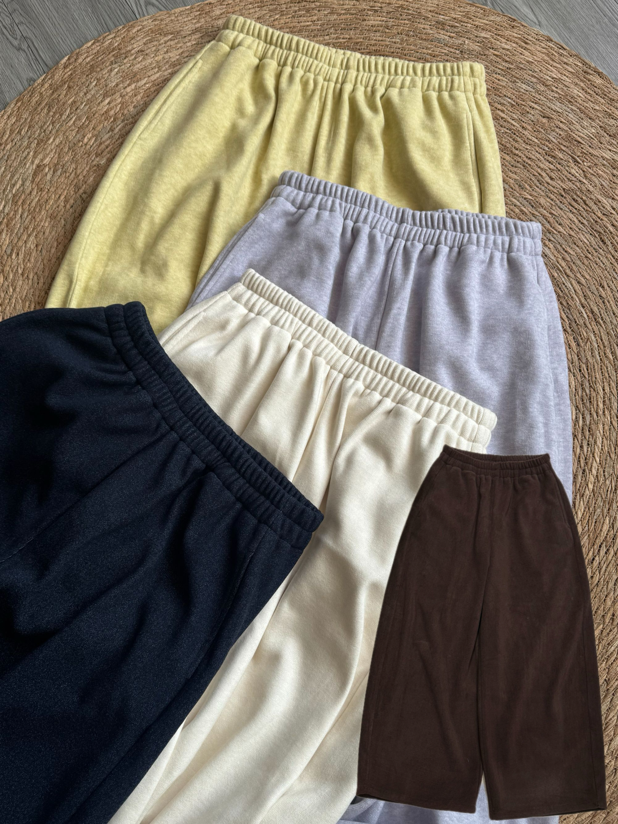 3008#【慵懒实穿】高品质保暖加绒加厚阔腿裤