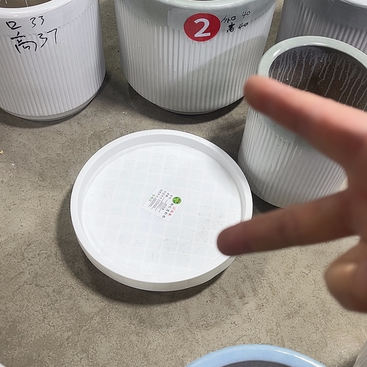 陶瓷大花盆特大加盖机