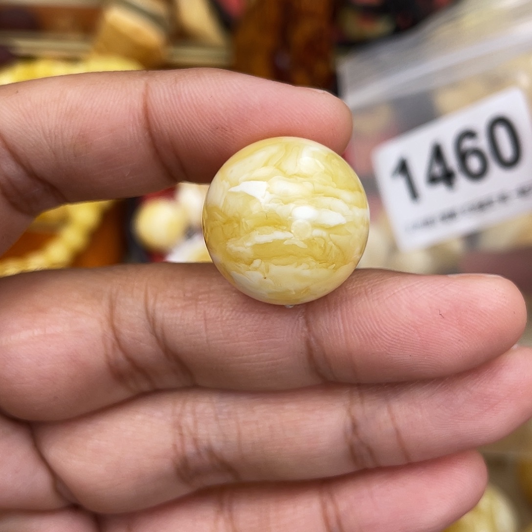 ****虹蜜蜡未镶嵌珠宝奇石小坑20.8