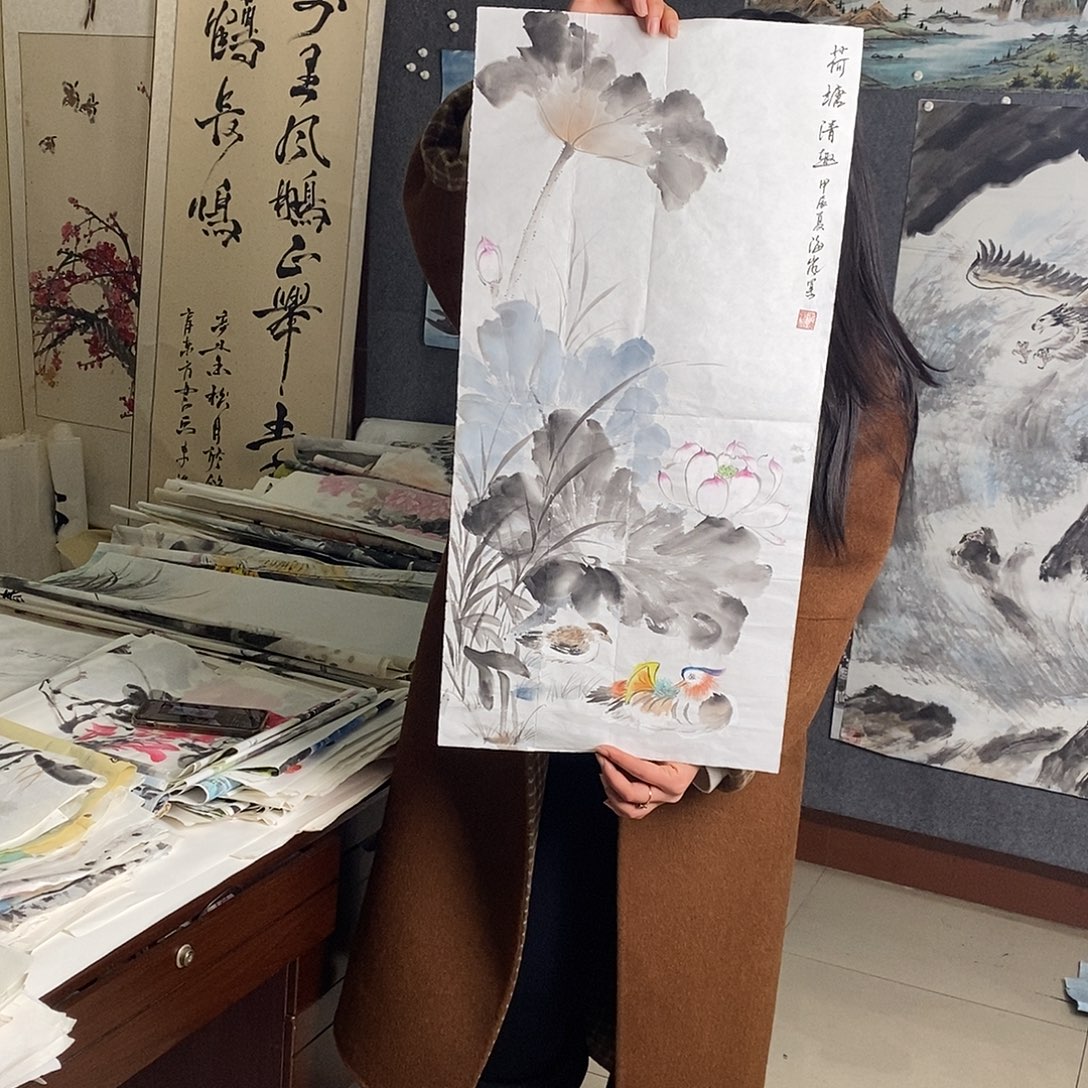 国画手写手绘国画作品30