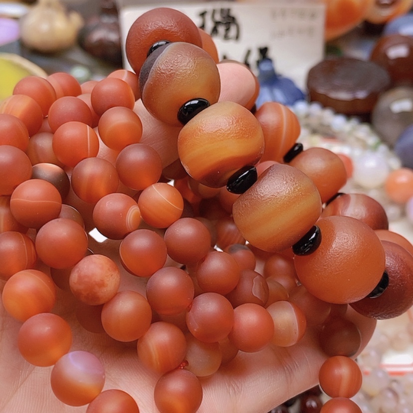 【闪购商品】未镶嵌玛瑙/玉髓珠宝半成品我**界