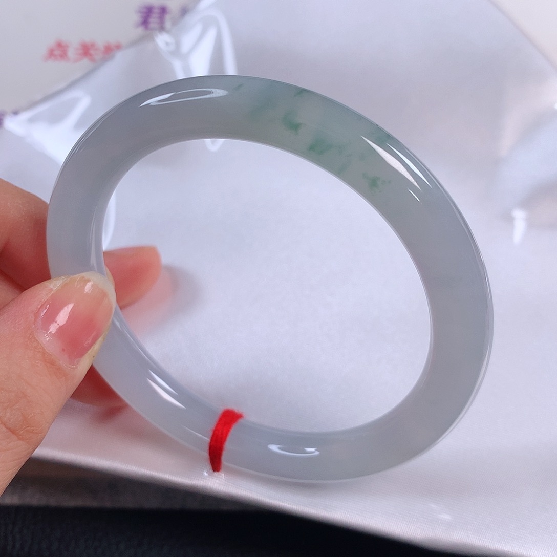 翡翠手镯未镶嵌 圆条①⑥③