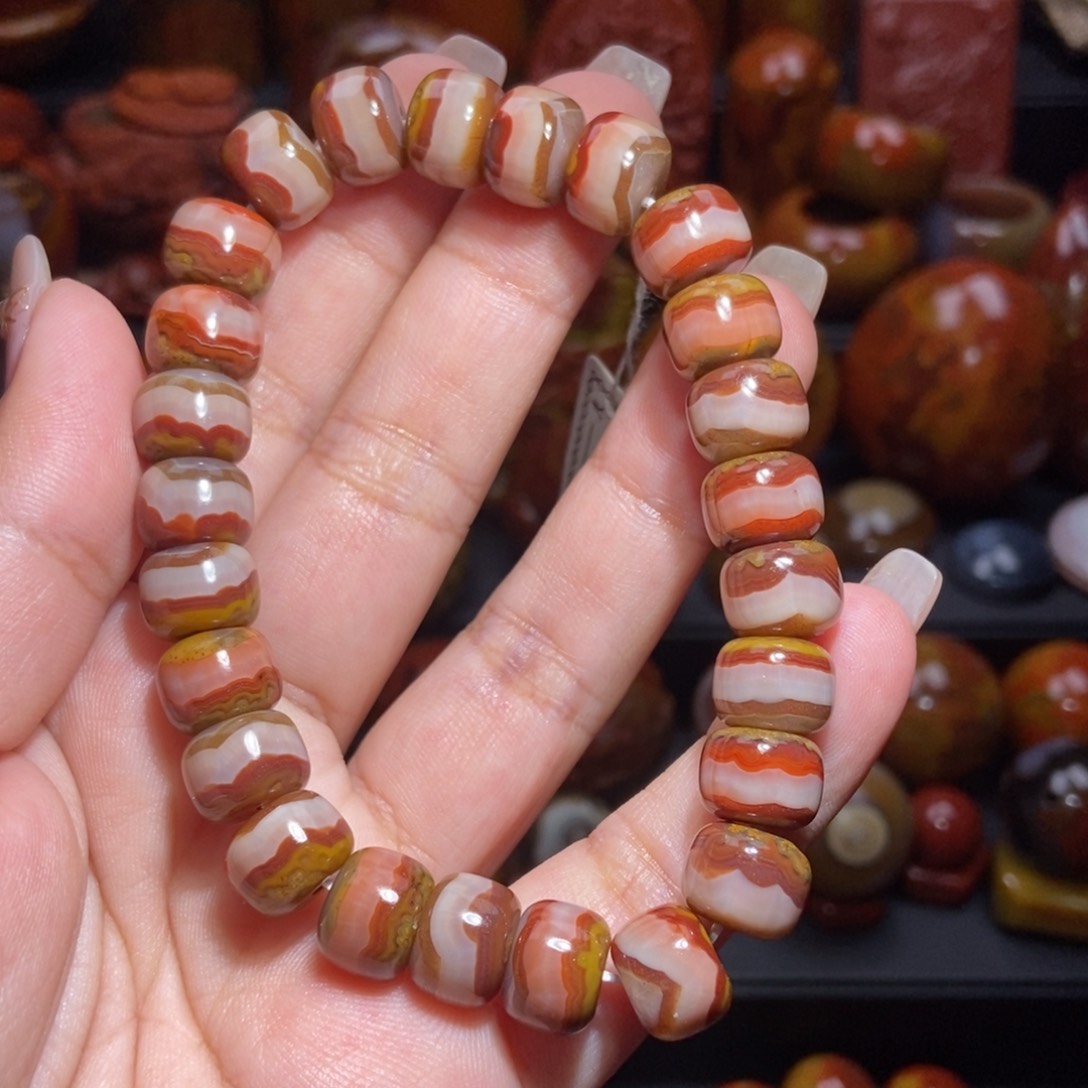 玛瑙/玉髓手串未镶嵌