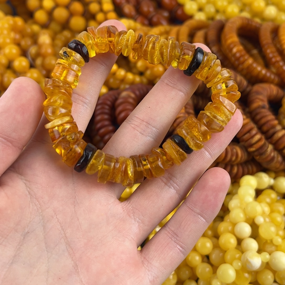 琥珀未镶嵌珠宝奇石