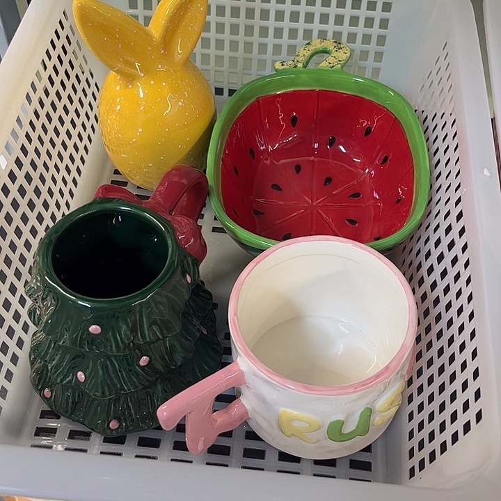 草****满20包邮 微瑕陶瓷