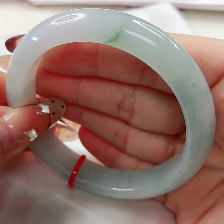 翡翠未镶嵌手镯56x871