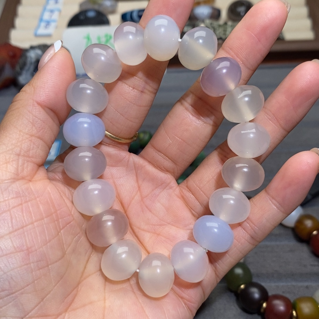 玛瑙/玉髓未镶嵌手链