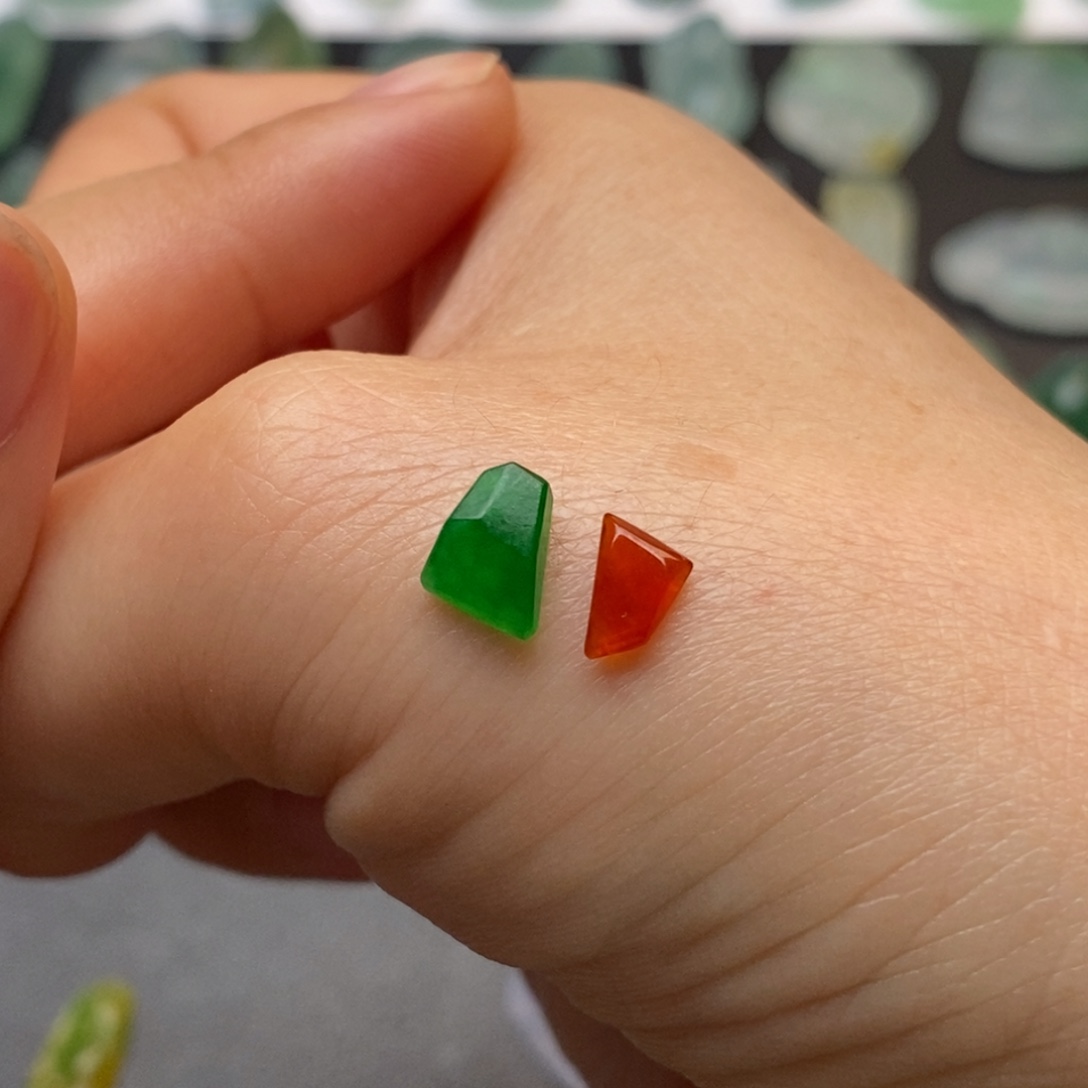 定制翡翠未镶嵌切割面