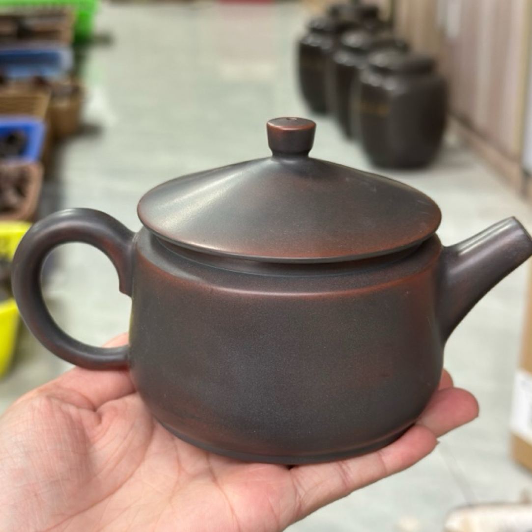 光身茶壶钦州坭兴陶手工壶