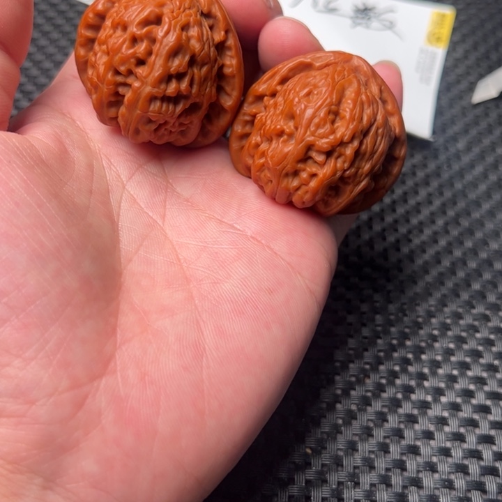 文玩核桃把件41白狮子