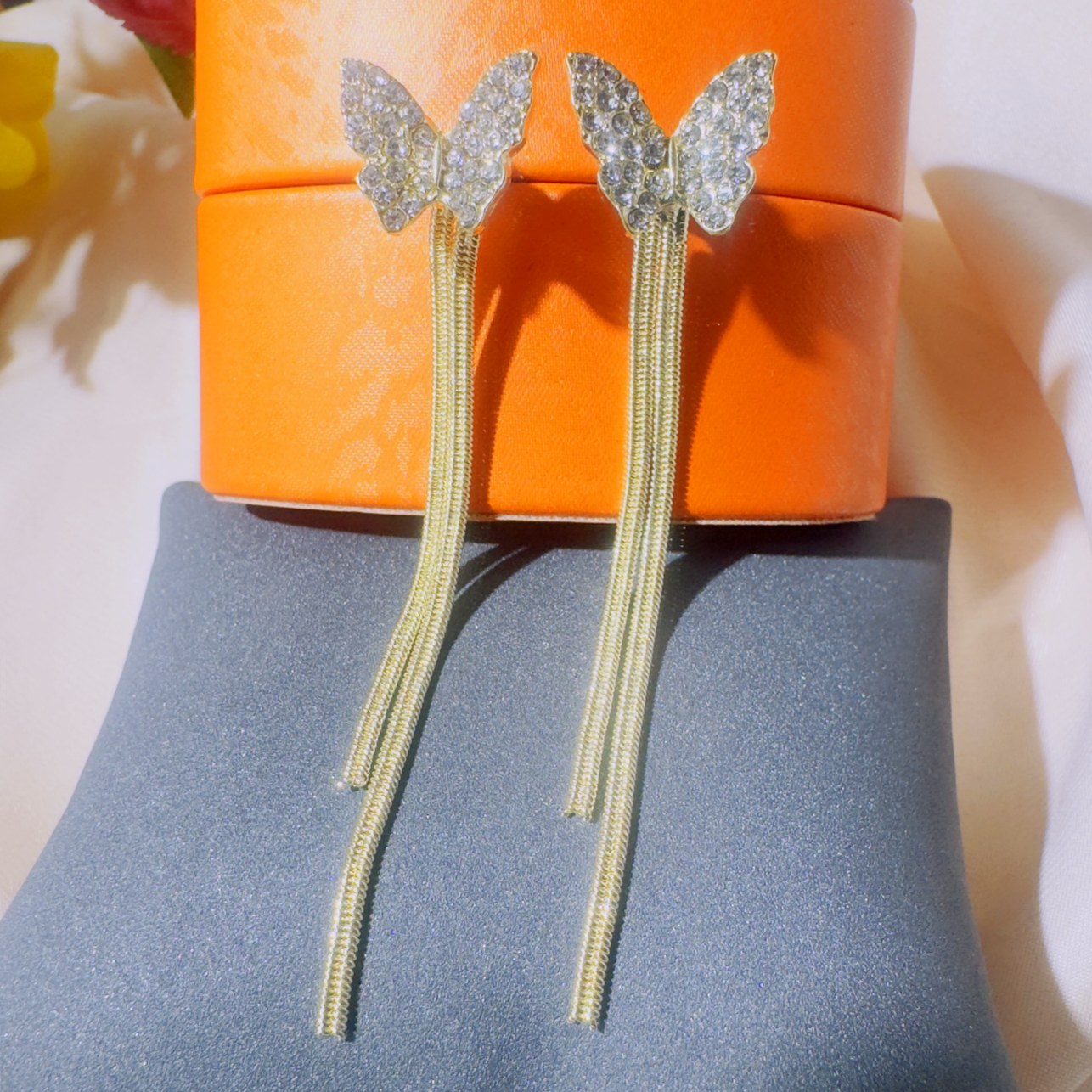 铜合金耳饰 气质轻奢百搭简约优雅精致网红设计师耳环F3083