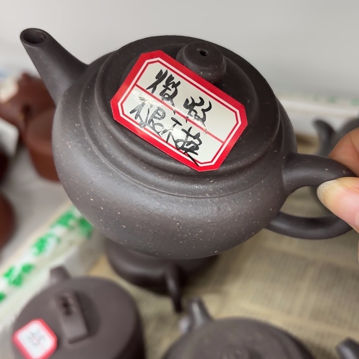 茶壶紫砂优秀！宜兴原矿天青