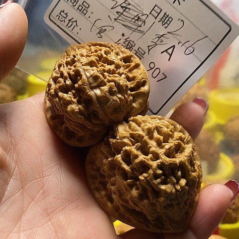 核桃把件乔*李自产自销……