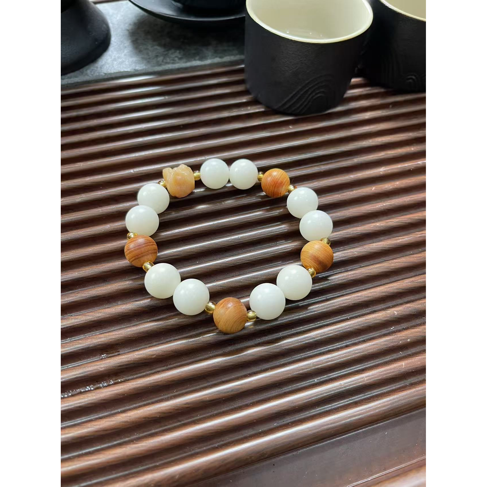 SC-482 海南黄花梨手串是-无礼盒