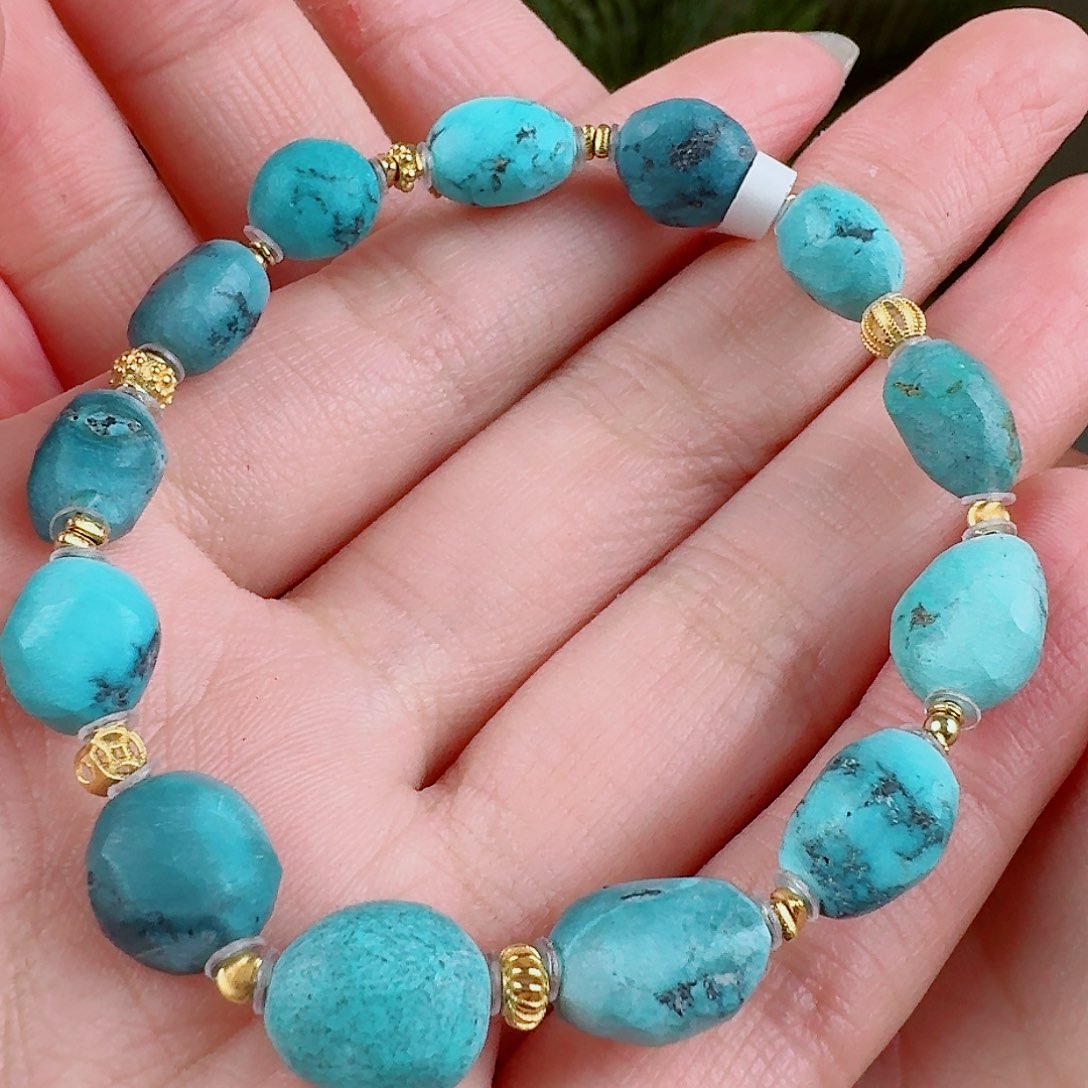 绿松石珠宝奇石未镶嵌