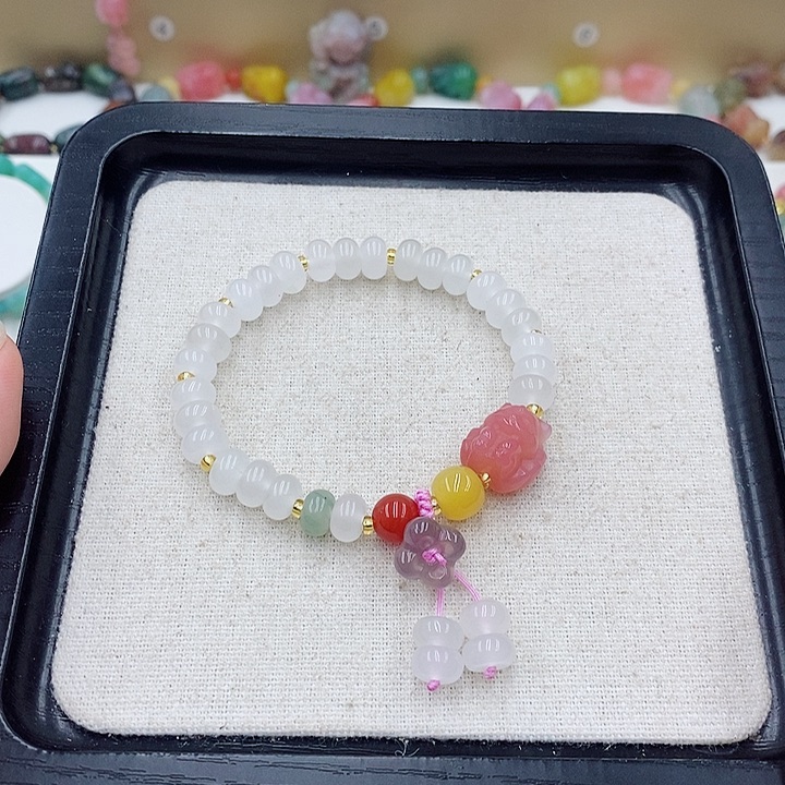 玛瑙未镶嵌手饰手串005