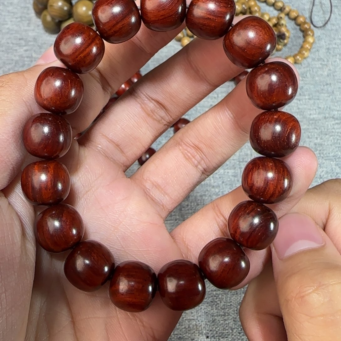 木印度小叶紫檀12 13超精工麟底金星