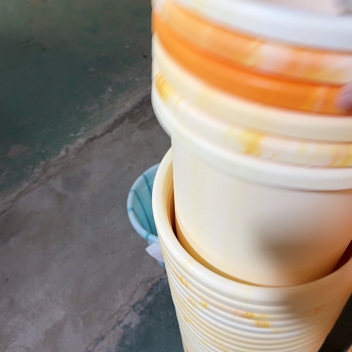 串色5#口径29橘黄色10个无托