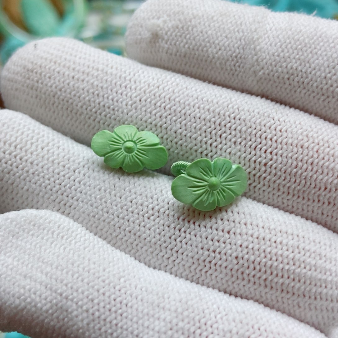 绿松石珠子未镶嵌