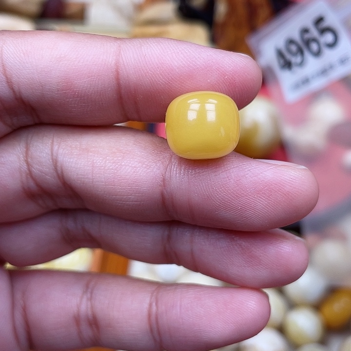 蜜蜡未镶嵌珠宝奇石皮色12.8
