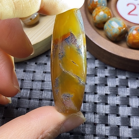 未镶嵌颈饰玛瑙/玉髓黑*